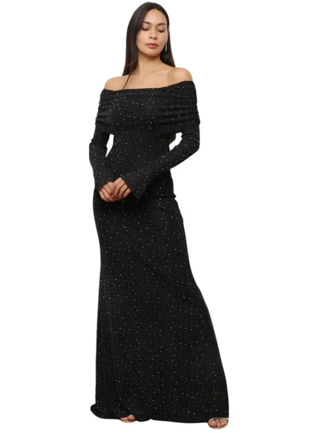 La Modeuse Jurk La Modeuse 73398_P173064 Zwart