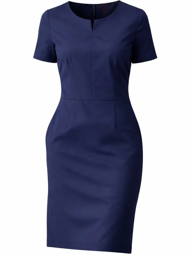 Greiff Dames etuikleid Regular Fit Greiff RF 37.5 – Model 1064 – Donkerblauw – Maat 38 (12R / 40R) Donker blauw