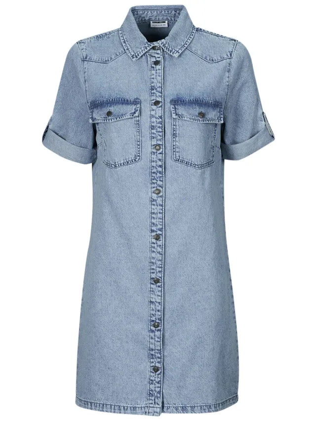 Noisy May Korte Jurk Noisy May NMNEW Blauw