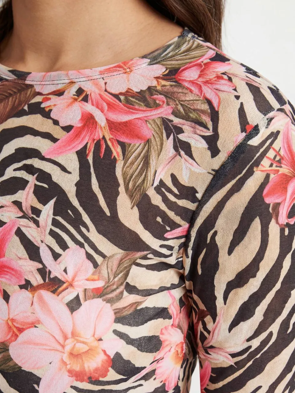 boohoo Dames Zwangerschaps Maxi Jurk Met Abstracte Print En Lange Mouwen zwart, foto 3