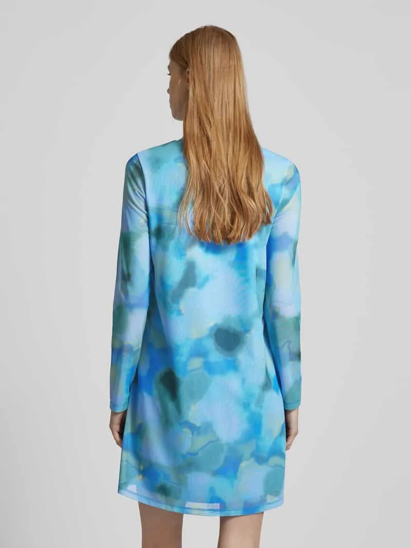 Tom Tailor Mini-jurk met ronde hals bleu, foto 3