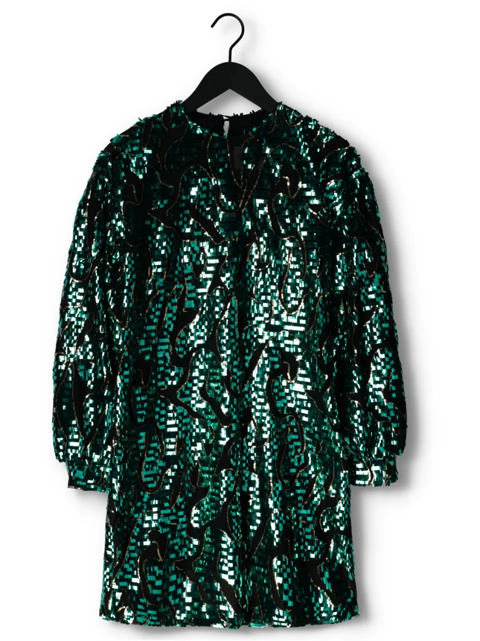 Silvian Heach Dames Jurken Vestit.corto / Dress Glitter - Groen, foto 2