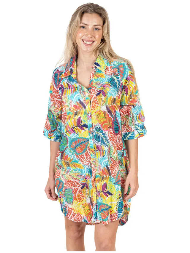 Isla Bonita By Sigris Jurk Isla Bonita By Sigris Jurk Multicolour