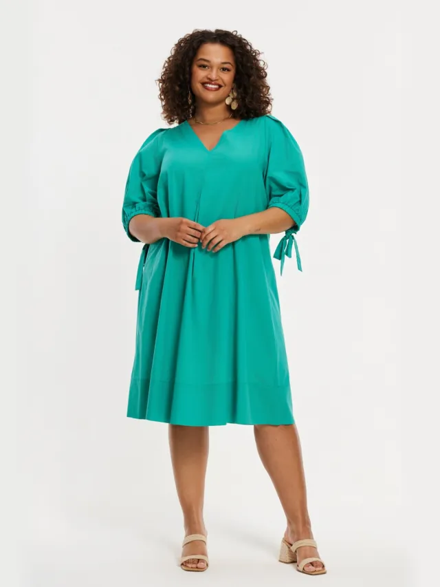 Yoek Jurk Swing SOFT | Groen