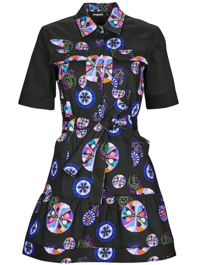 Desigual Korte Jurk Desigual VEST_SINA Zwart