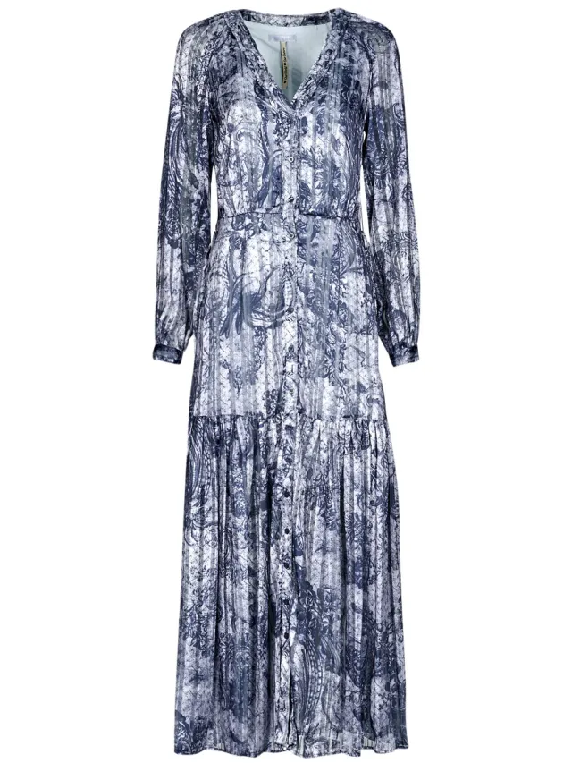 Guess Lange Jurk Guess BREANNA LONG Blauw