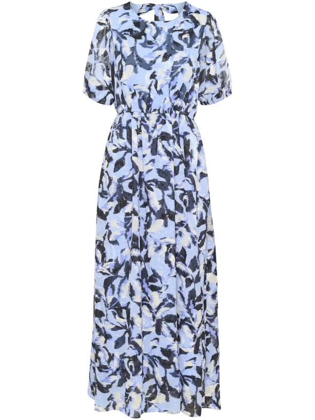 Damesjurk KAFFE Elina Maxi blauw