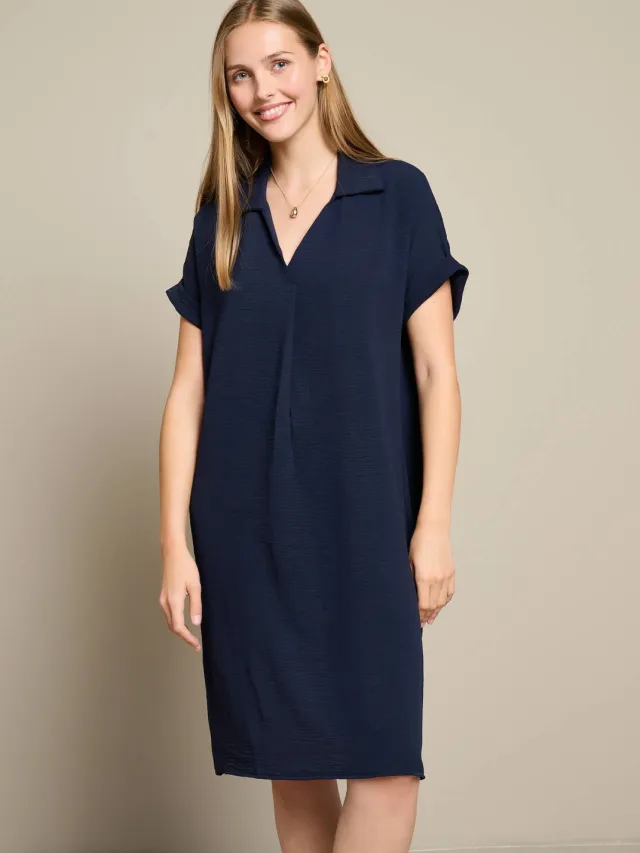 LOLALIZA zomerjurk - blauw
