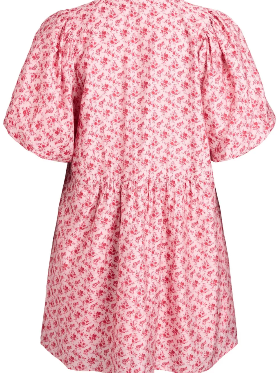Zizzi gebloemde zomerjurk roze, foto 3