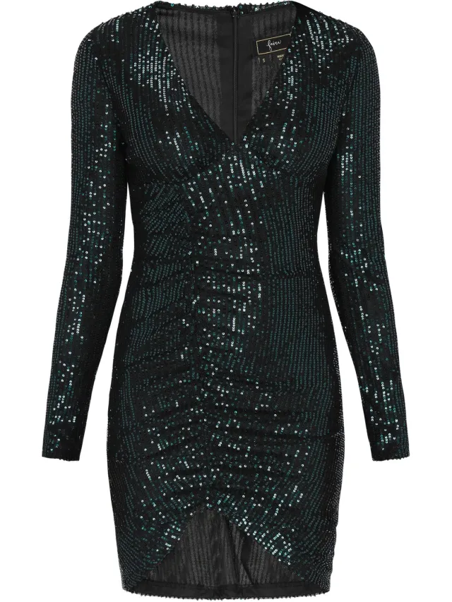 NAEMI Dress Dark Green
