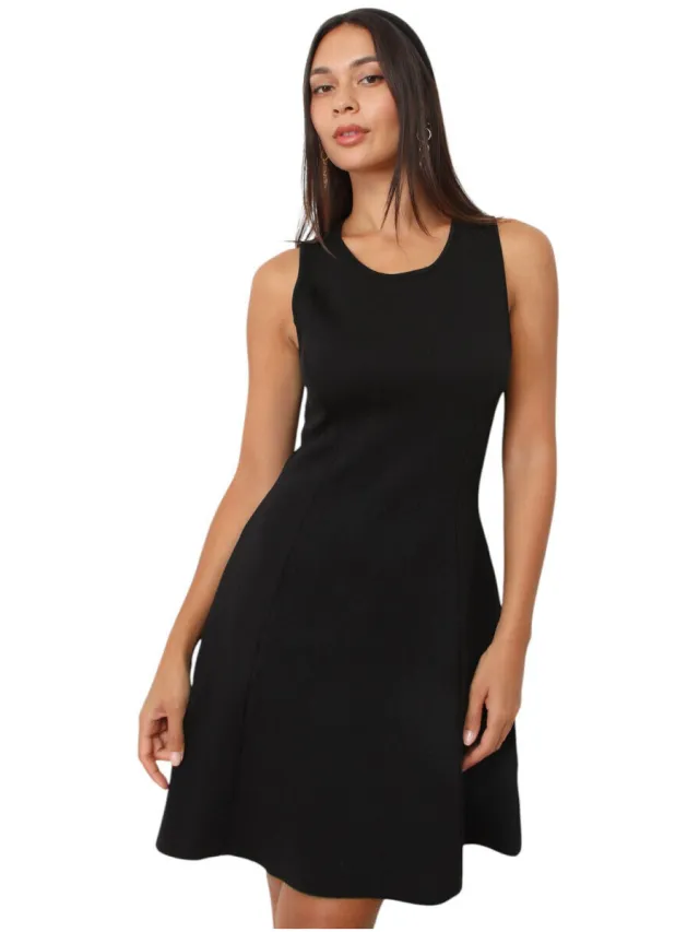 La Modeuse Korte Jurk La Modeuse 76076_P180113 Zwart