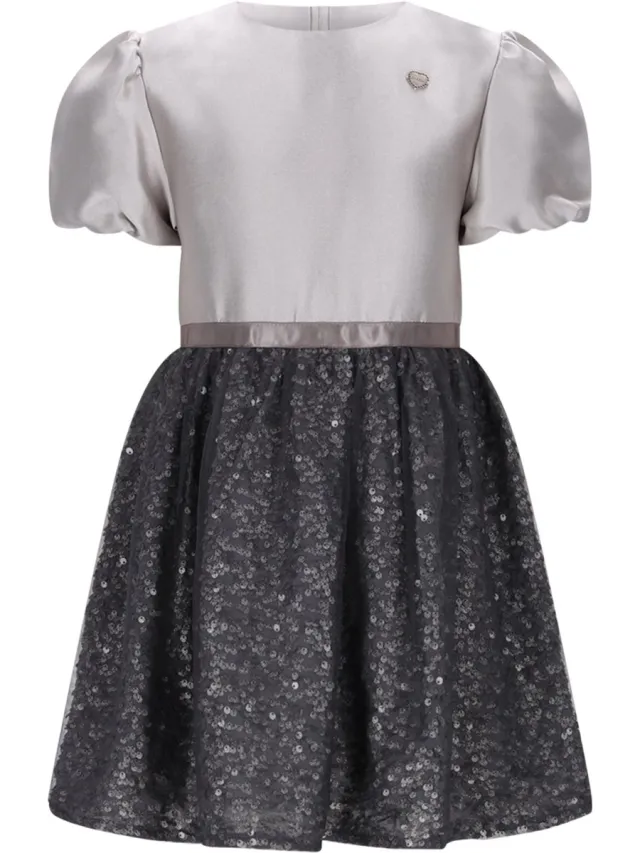 Le Chic Jurk SALEONIE C508-5890 Grey Matters