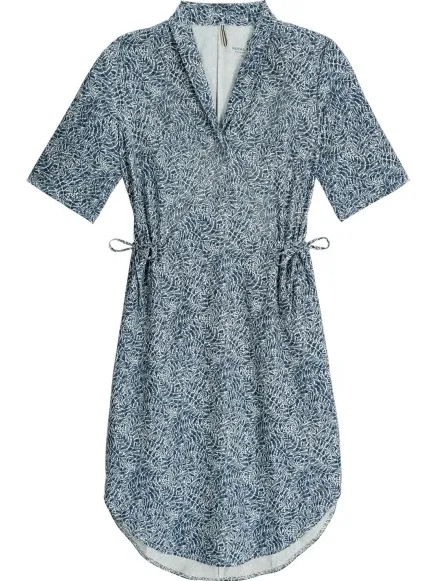 Royal Robbins Women's Spotless Traveler Dress S/S - Jurk, grijs