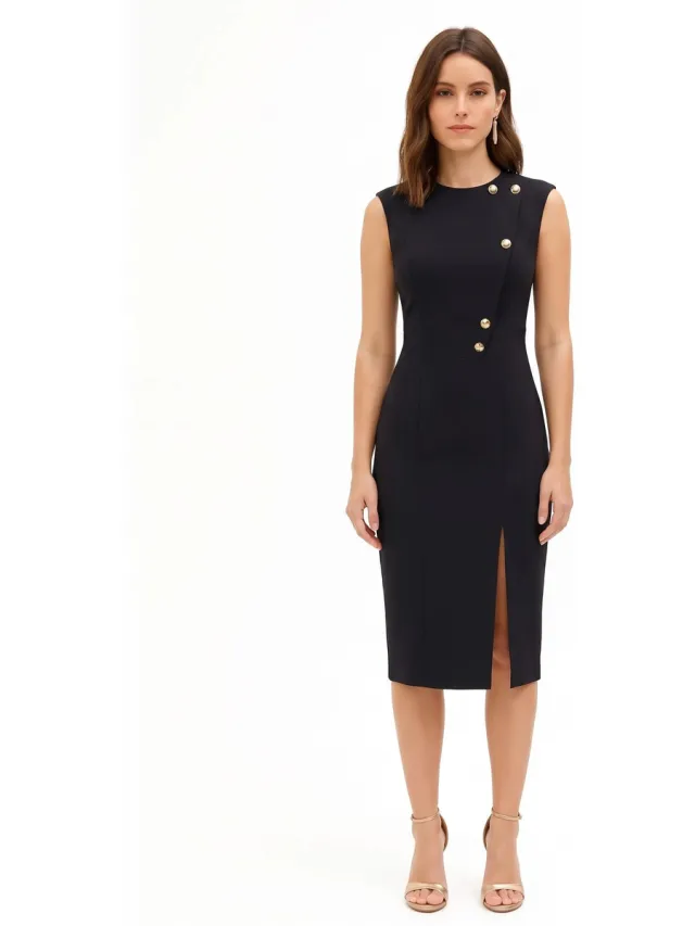 Rinascimento Jurk Rinascimento CFC0132042003 Zwart
