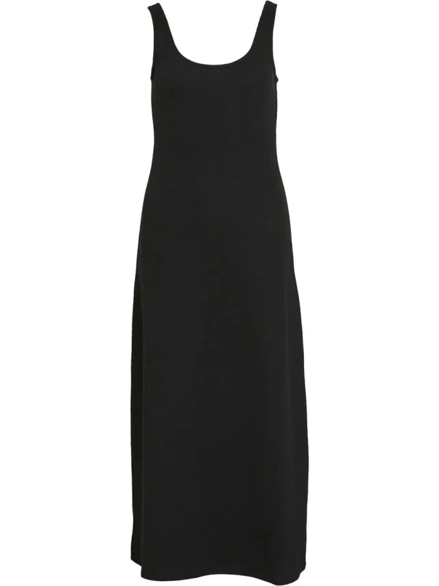Vila Maxi jurk VIENZA mouwloos Black