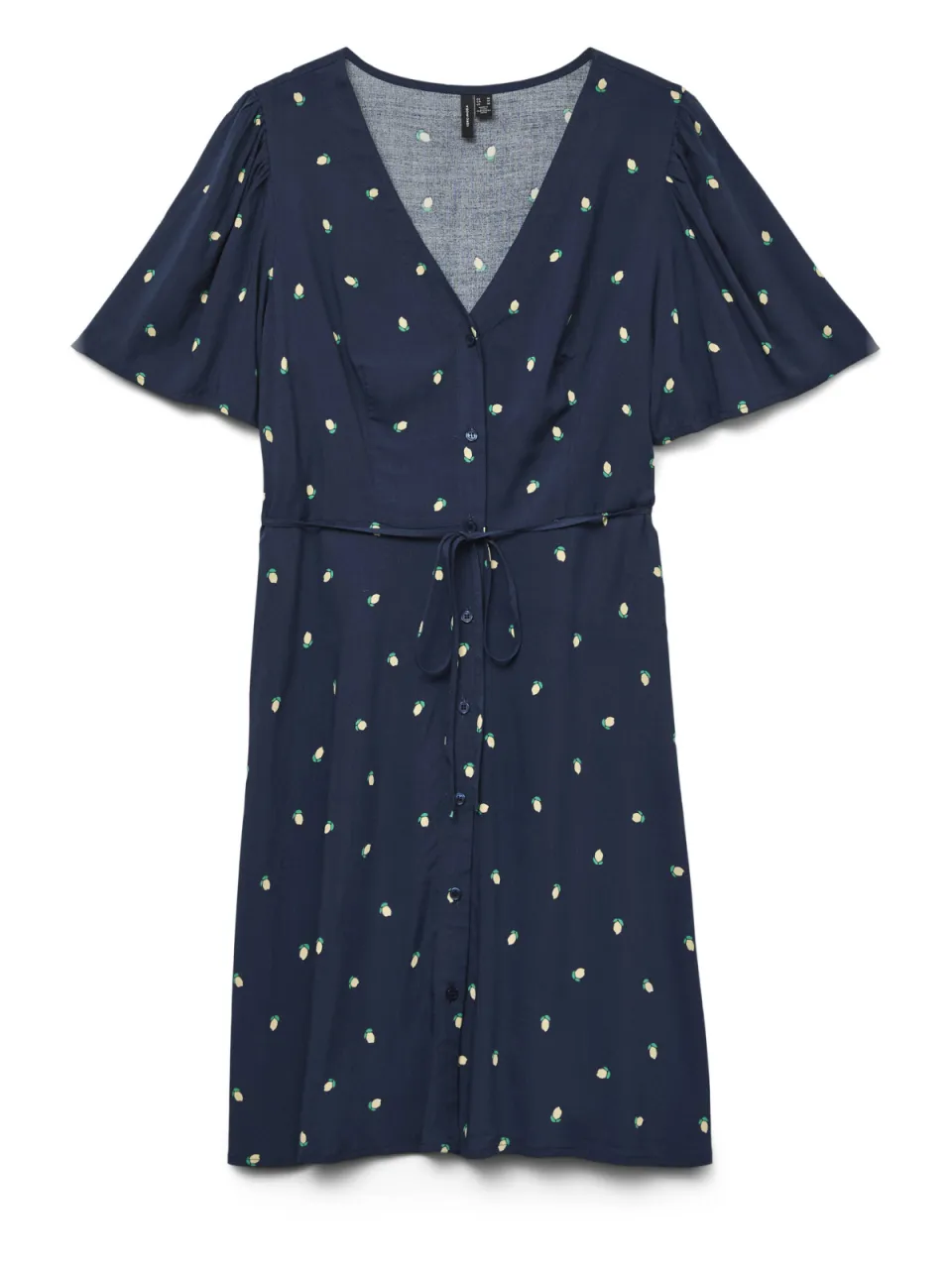 Vero Moda viscose zomerjurk met print - marineblauw, foto 2