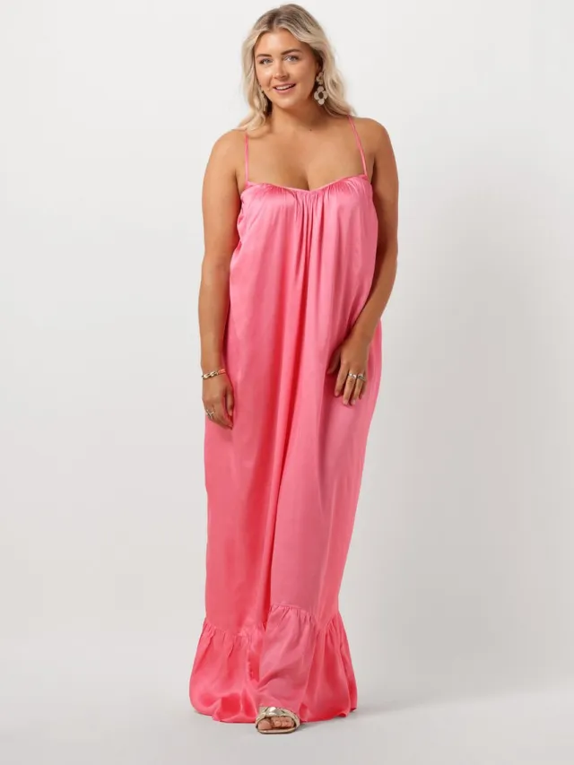 Notre-V X Florine - Es Cubells Dress Jurken Dames - Rok - Jurk - Roze
