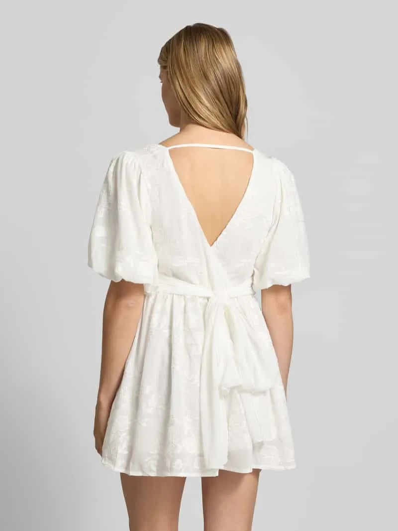 Gina Tricot Mini-jurk met Ballonmouwen offwhite, foto 3