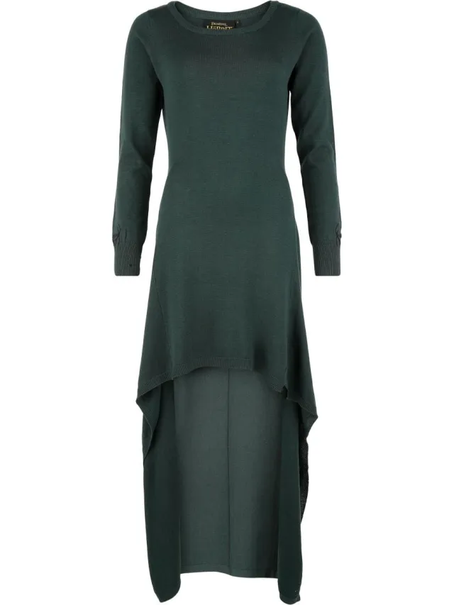 THE LORD OF THE RINGS Der Hobbit - Mirkwood Collection Dames Midi-jurk - donkergroen