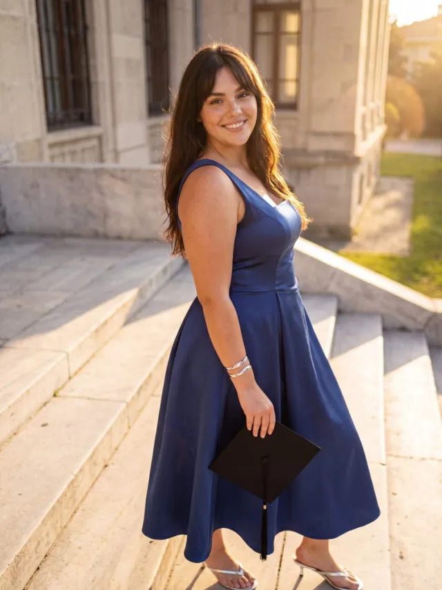 Trendyol Curve Dames Donkerblauw Effen Midi Mouwloos Stijlvol/Avond Bodycon Grote maten Jurk marineblauw/blauw, foto 2