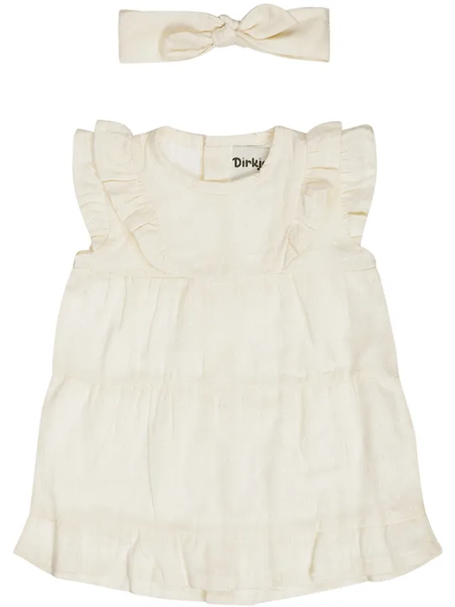 Dirkje Meisjes Jurk - Off-white