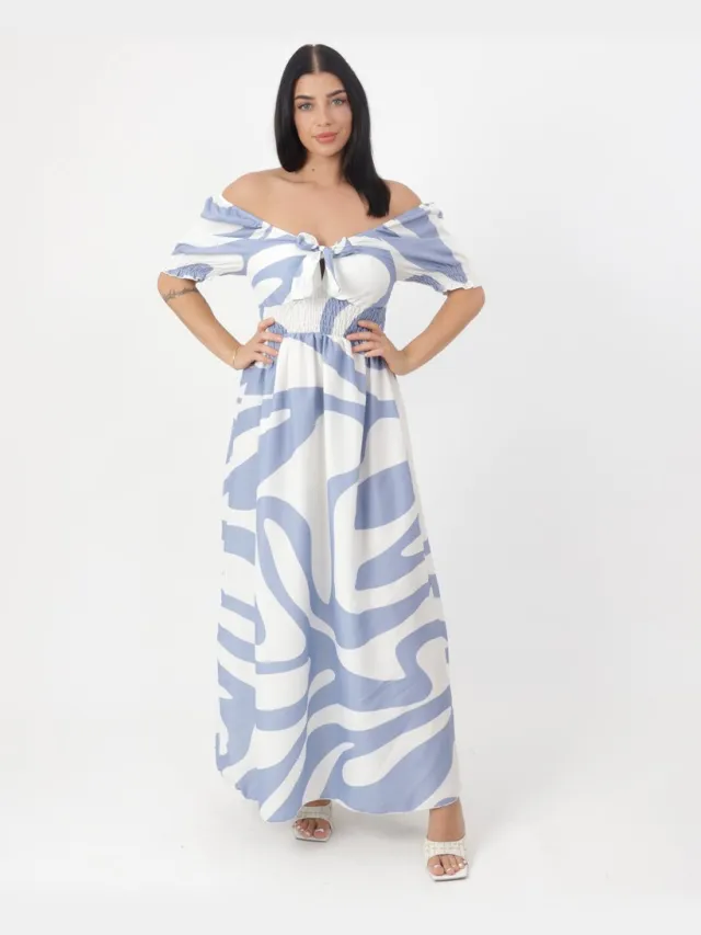 Elara Maxikleid Jeans