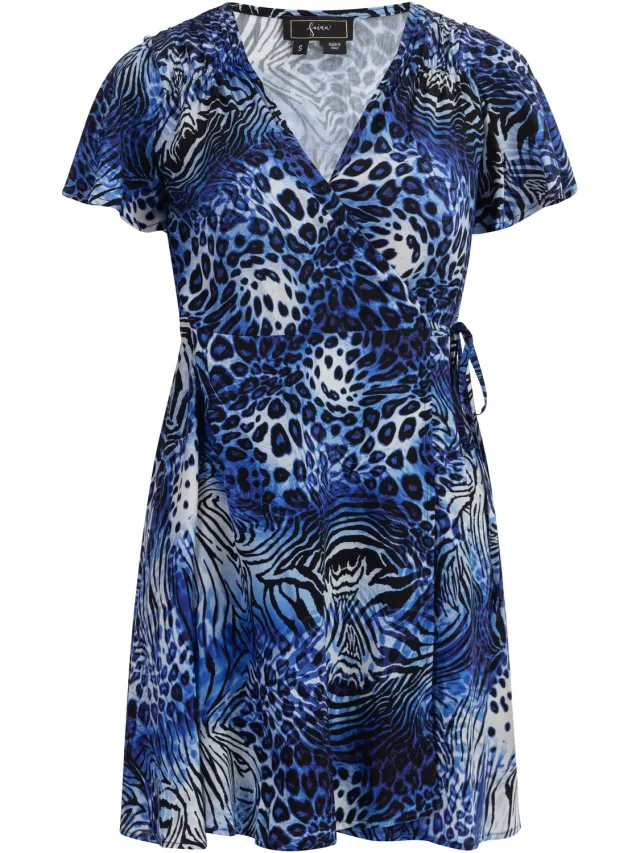 NAEMI Dress Königsblau