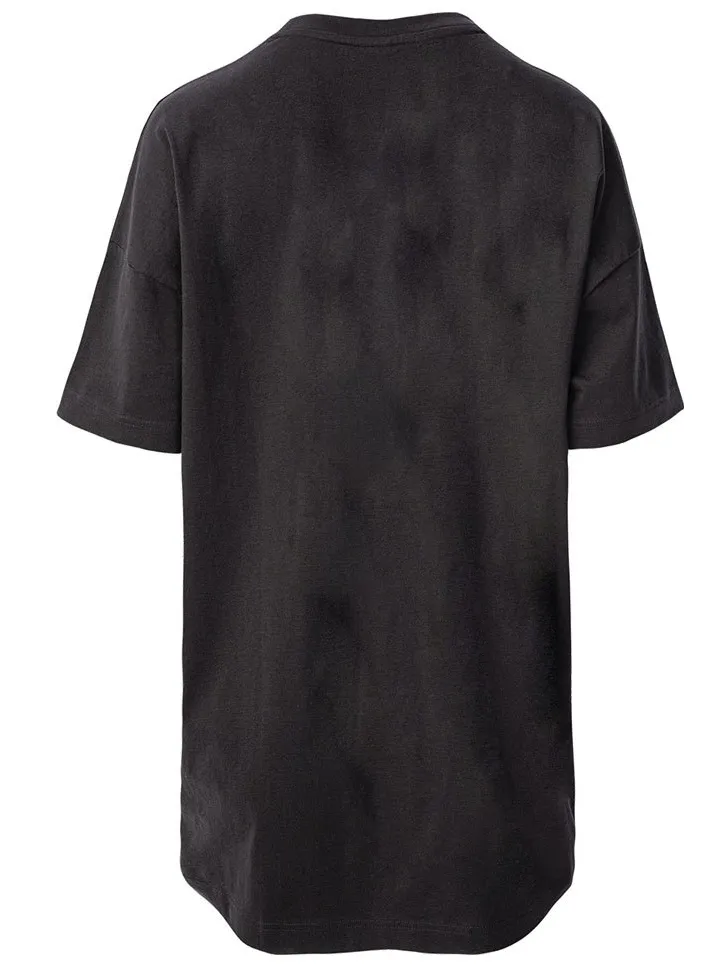 Iguana Dames/Dames Lenaj T-shirt Jurk (Zwart), foto 2