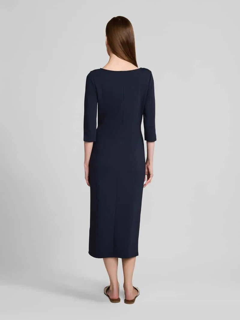 Tom Tailor Getailleerde businessjurk van modalmix marineblauw, foto 3