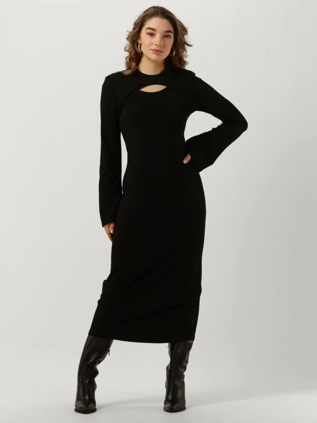 Gestuz Dames Jurken Ankagz Long Dress - Zwart