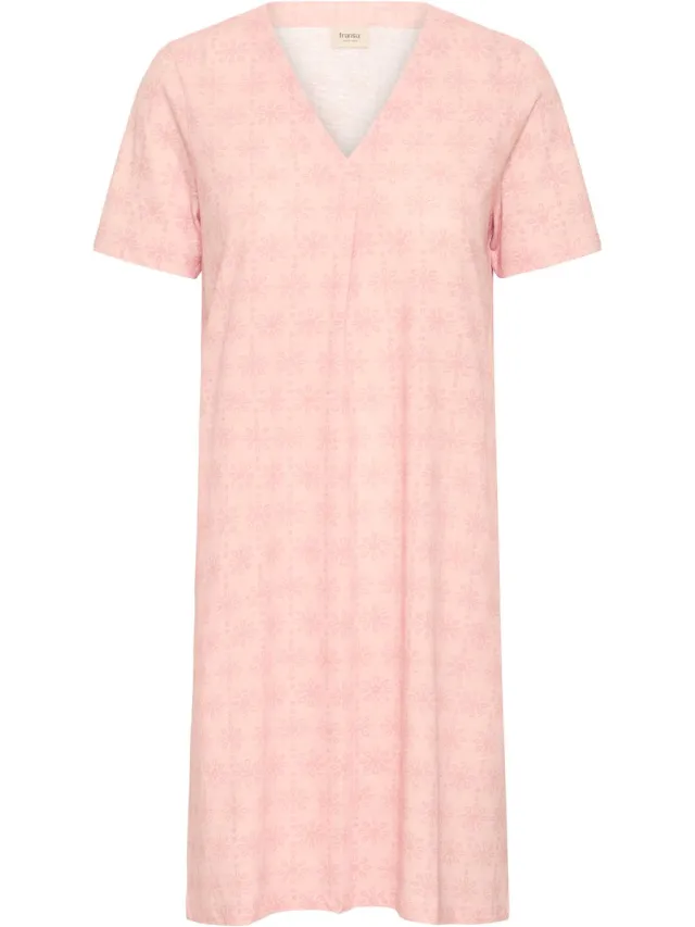 Fransa FRSANIA DR 1 - Dames - Mini jurken Rose Smoke Art