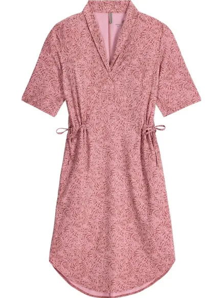 Royal Robbins Women's Spotless Traveler Dress S/S - Jurk, roze