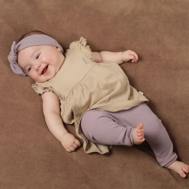 Babylook Fashion Babylook Lavender Jurk – Maat 50 – Crepe Island Fossil Groen