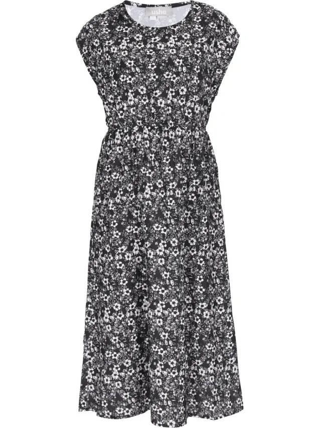 Usha Dress black