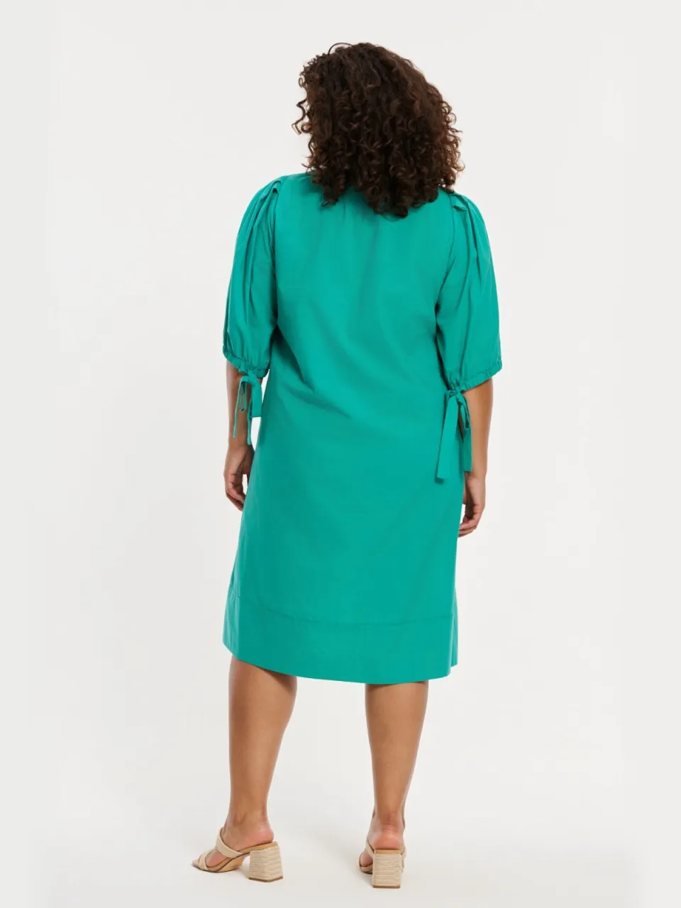 Yoek Jurk Swing SOFT | Groen, foto 3