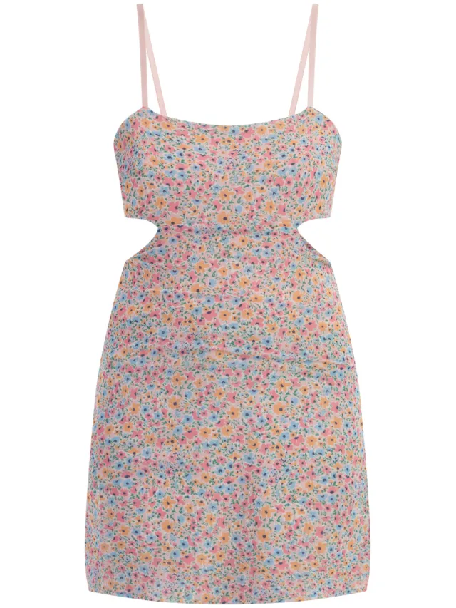 MyMo Mini-jurk Dames Blauw Veelkleurig, foto 2