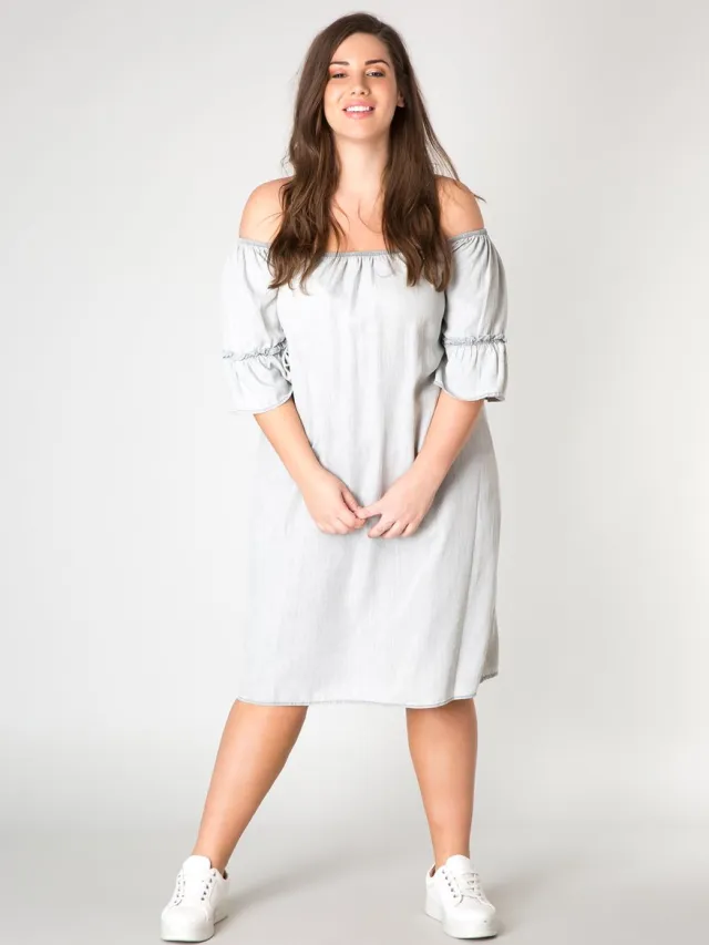 Yesta Jurk Yesta Jonita off shoulder 87CM K55