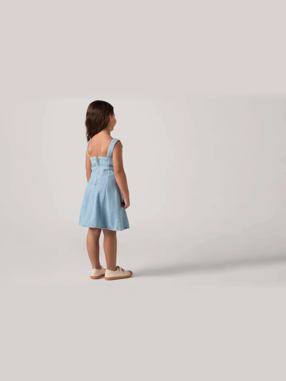Levi's denim spijkerjurk lichtblauw, foto 7