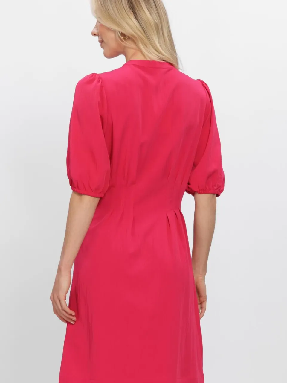 MSCH Copenhagen Dames Jurken Mschmalanie 2 4 Shirt Dress - Fuchsia, foto 3