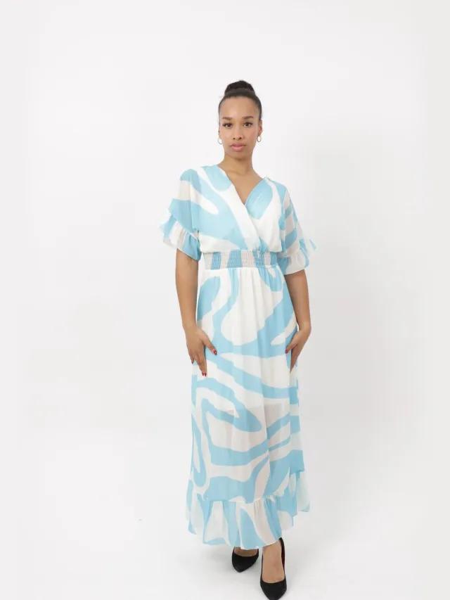 Elara Maxikleid Minzgrün