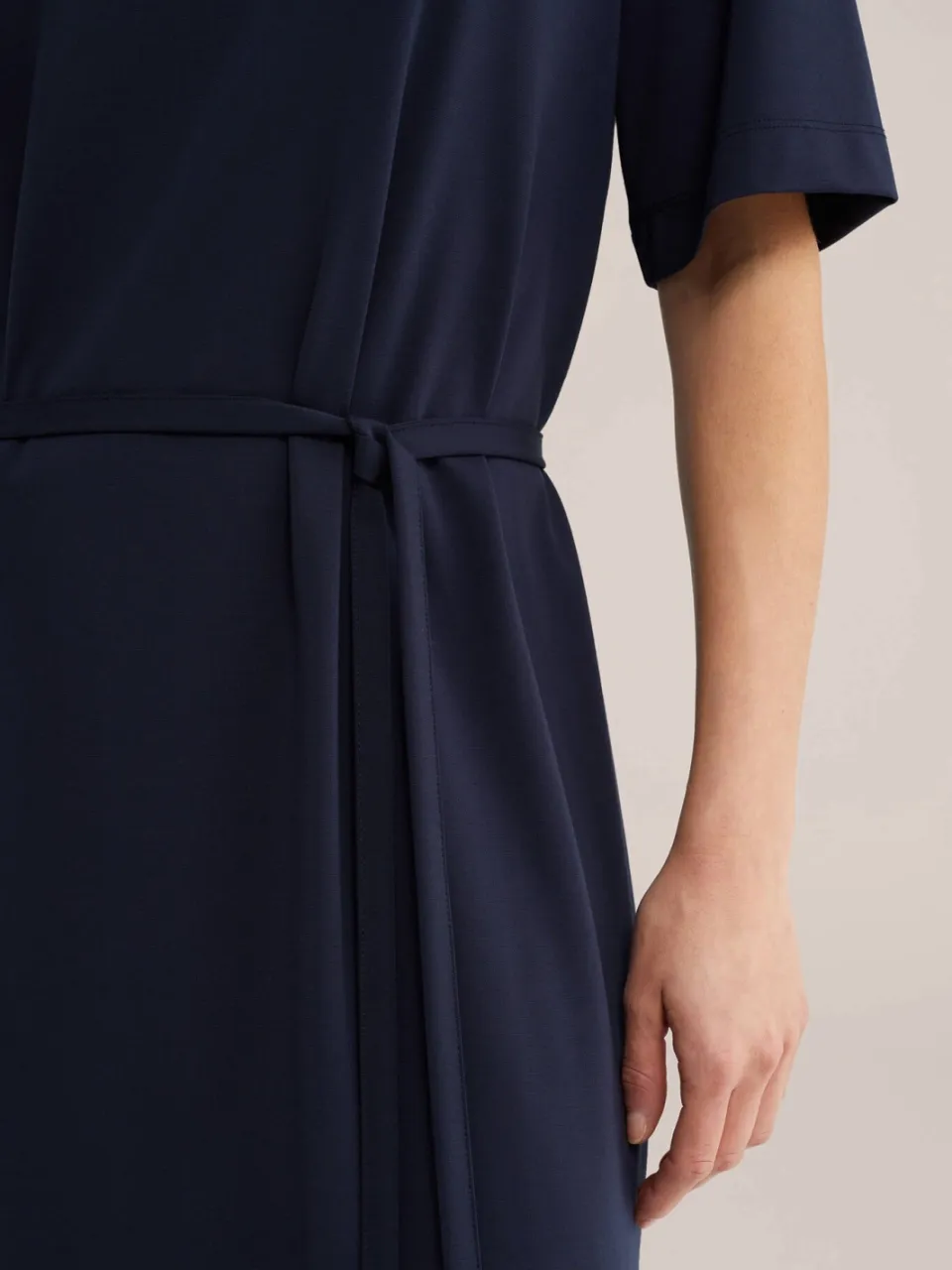 WE Fashion midi zomerjurk - donkerblauw, foto 3