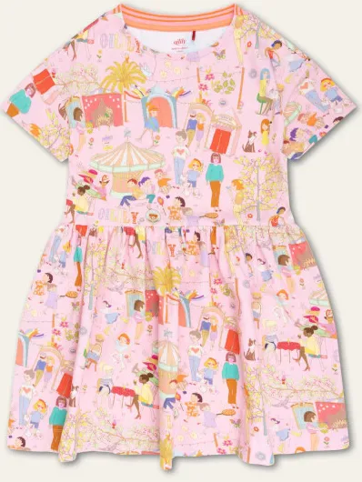 Oilily Daschita jurk Veelkleurig
