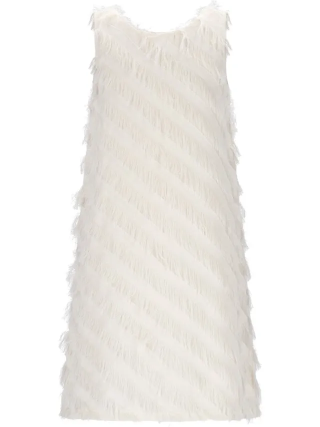 Like Flo F511-5800 Meisjes Jurk Cream