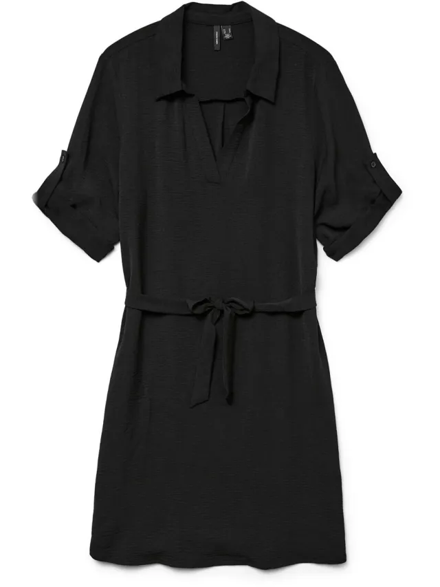 Vero Moda Curve Jurk VMCALVA Korte jurk Black 1