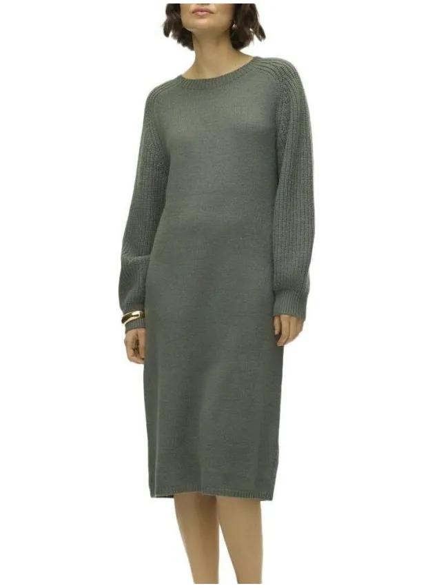 Vero Moda Lange Jurk Vero Moda Enya Groen