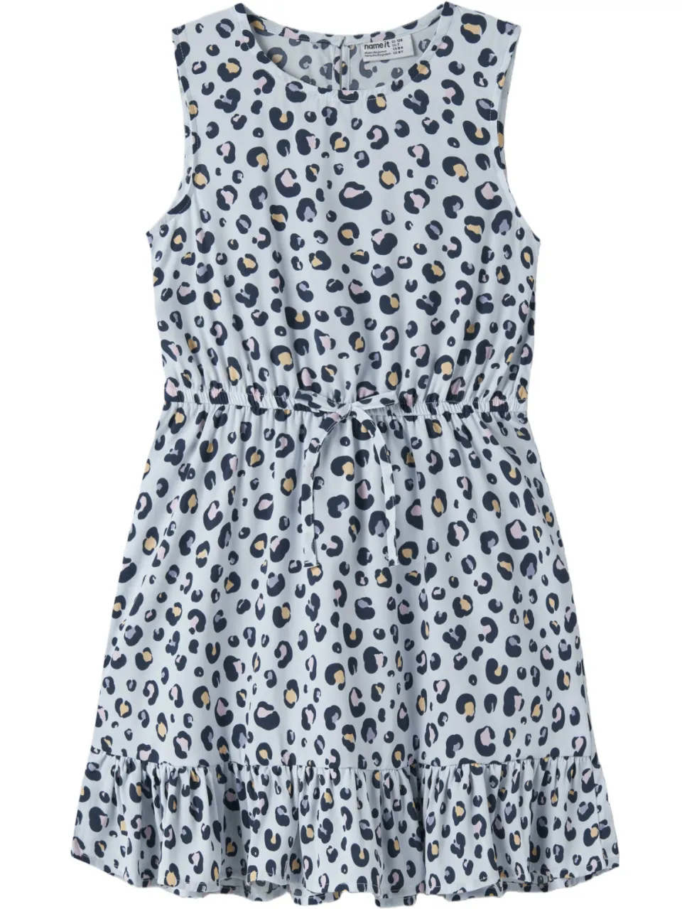 NAME IT jurk met dierenprint lichtblauw lichtblauw/blauw, foto 2