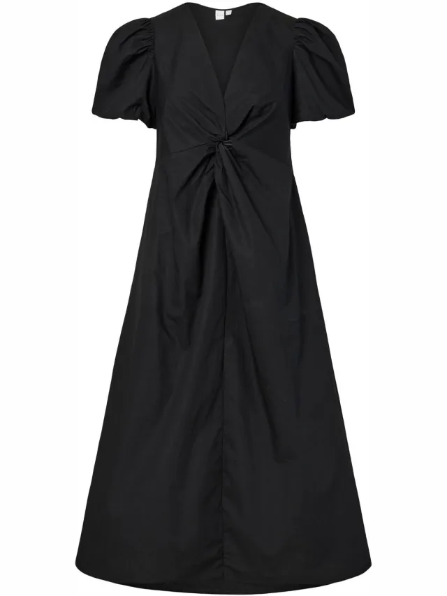 Yas Midi jurk YASSTRAY zwart