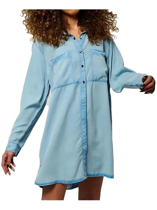 Kaporal Korte Jurk Kaporal VERSAH Blauw