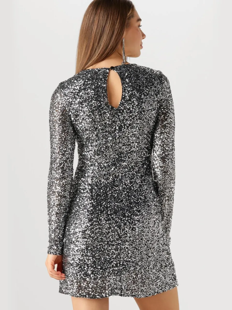 Modström Dames Jurken Laramd Dress - Zilver, foto 3