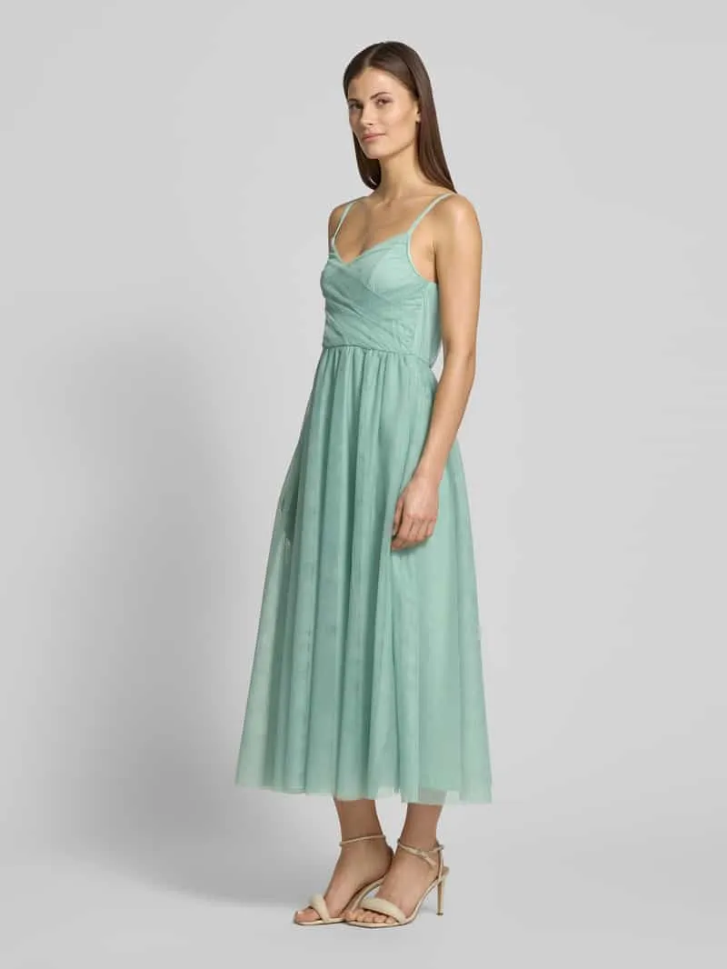 GUIDO MARIA KRETSCHMER WOMAN Cocktailjurk van tule Model 'Penelope' - GMK for Bridgerton mintgroen, foto 4